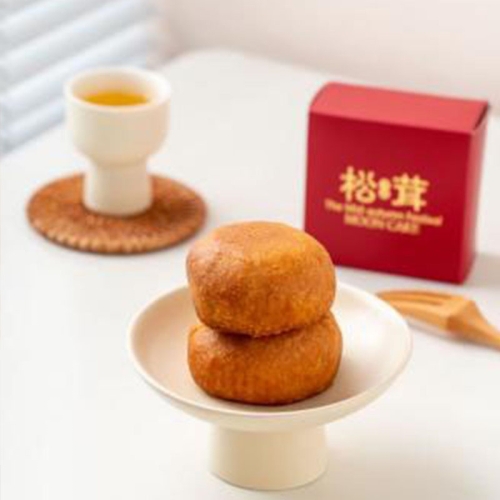 松茸奶黄月饼